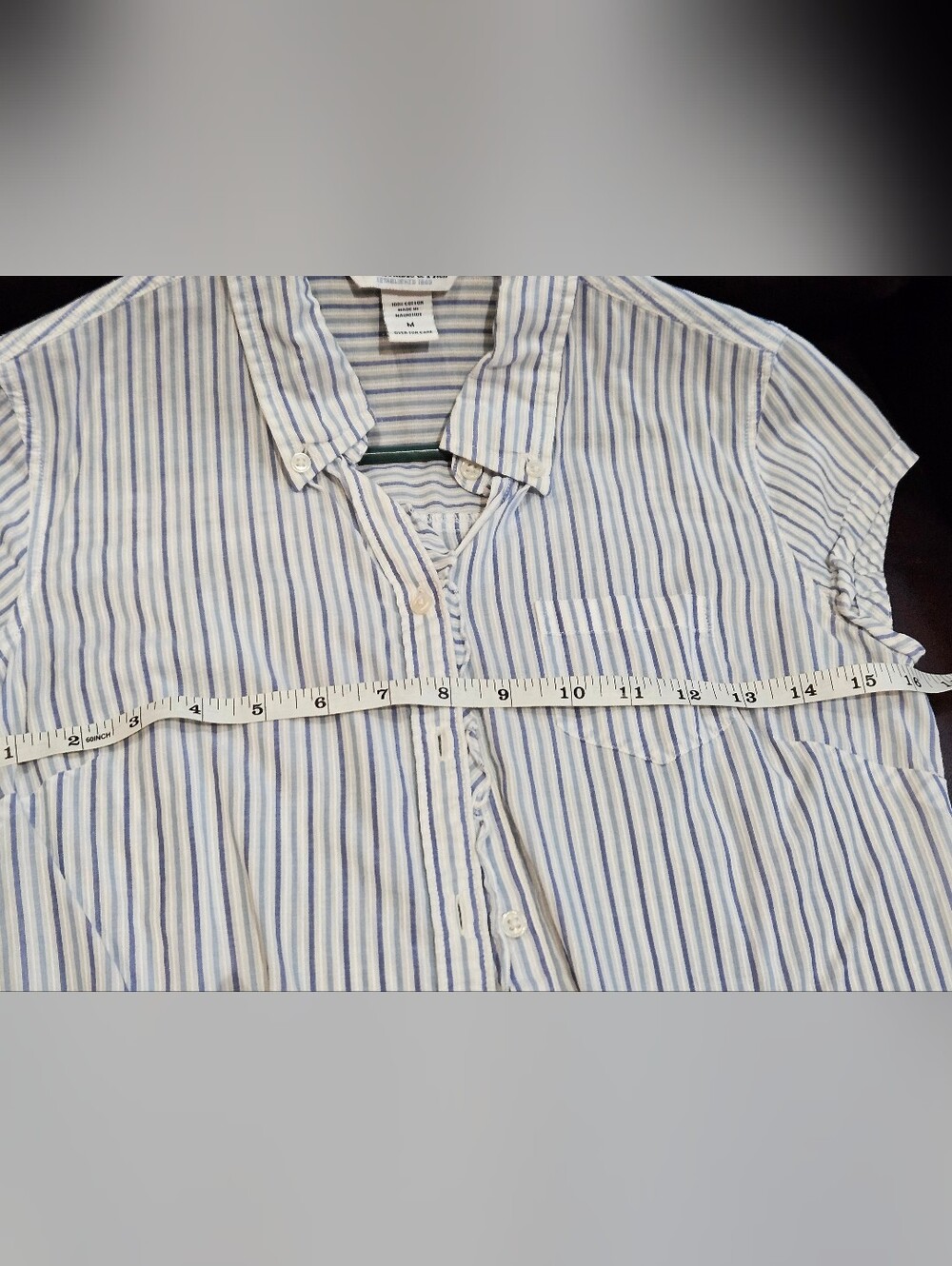 Abercrombie and Fitch button up shirt sz med - Picture 5 of 5